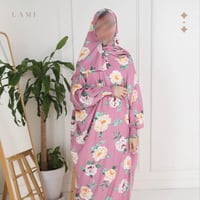 شرشف صلاة مشجر - وردي