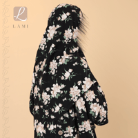 شرشف صلاة مشجر اسود