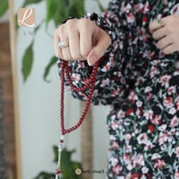 شرشف صلاة مشجر اسود