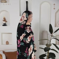 شرشف صلاة مشجر اسود