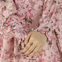 شرشف صلاة مشجر وردي