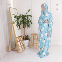 طقم عبير الورد سماوي