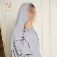 شرشف صلاة قطن بيور رمادي فاتح