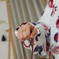 شرشف صلاة مشجر ابيض