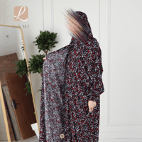 شرشف صلاة مشجر اسود