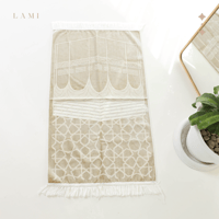 سجادة صلاة حرير -بيج