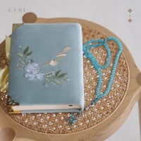 مصحف مخمل بالأسم- تفاحي