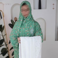 طقم صلاة زهرة الياسمين اخضر