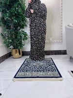 شرشف صلاة مشجر اسود