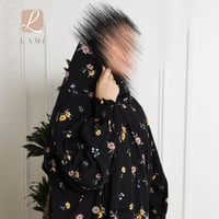 شرشف صلاة مشجر اسود