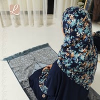 طقم شرشف صلاة كحلي