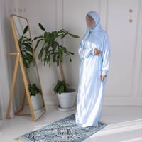 طقم شرشف صلاة - سماوي فاتح