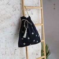 كيس عباية مطرز - نجوم