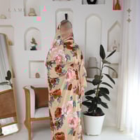 شرشف صلاة مشجر بيج