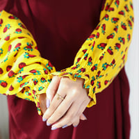 شرشف صلاة سادة وطرحة مشجرة -عودي