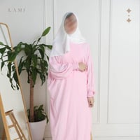 شرشف صلاة سادة وردي