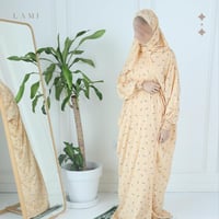 طقم شرشف صلاة مشجر - بيج