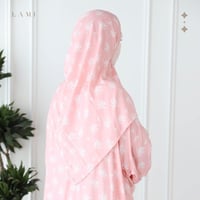 شرشف صلاة مشجر وردي