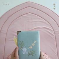 مصحف مخمل بالأسم- تفاحي