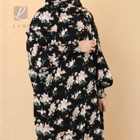 شرشف صلاة مشجر اسود