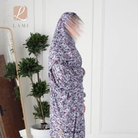 شرشف صلاة مشجر رمادي