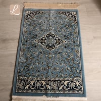 سجادة صلاة الروضة الشريفة - ازرق