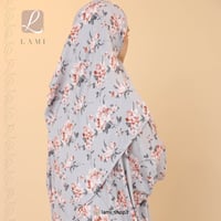 شرشف صلاة مشجر رمادي