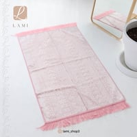 طقم شرشف صلاة وردي