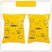 اكياس تغليف بعبارات واشكال لطيفه