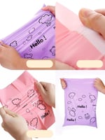 اكياس تغليف بعبارات واشكال لطيفه