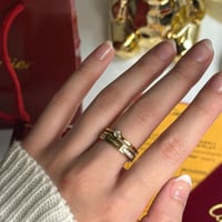 خاتم كارتير الماسي ذهبي