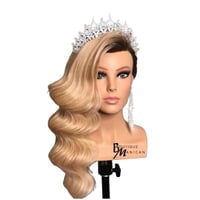 مانيكان كتف اوربي جذور مصبوغة