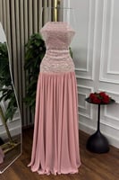 فستان سهرة - زهري RN/008