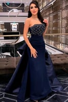 فستان شوق - كحلي باربي