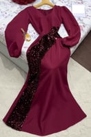 فستان سهرة - عودي كريب