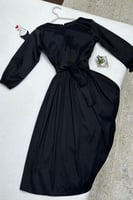 فستان ناعم - قصير اسود