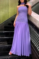 فستان سهرة موف RN/035