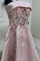 فستان سهرة - ميكادو زهري