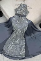 فستان سهرة - ثلاثة اللوان