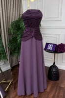 فستان سهرة - لونين فخمة 2115