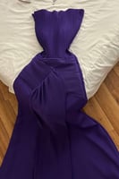 فستان ناعم - موف 1478