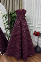 فستان سهرة - لونين فخم