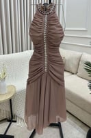 فستان سهرة - شيفون