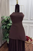 فستان ناعم - باربي بني