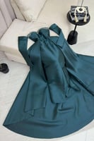 فستان سهرة - تركوازي ملكي