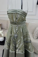 فستان سهرة - اخضر فاتح ميكاود