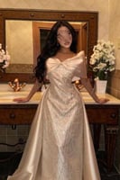 فستان سهرة - خمسة اللوان فخمة