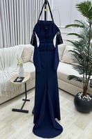 فستان سهرة - كحلي باربي