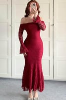 فستان ناعم - دانتيل جديد