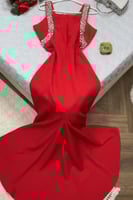 فستان سهرة - أحمر باربي